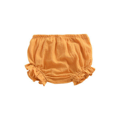 

Spring Summer New Infant Baby Girls Cotton Panties 6 Colors Cute Solid Color Comfortable Lacy High Quality Breathable Underpants