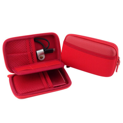 

Anti-Shock Portable Electronic Product Storage Bags Digital Accessories Hard Drive Organizer Storage Carrying Case Bag Pouch