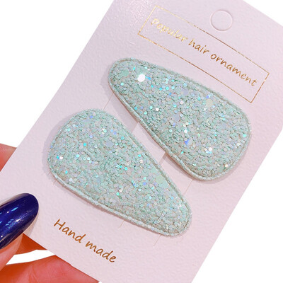 

Hot Sale Hair Clip Baby Kids Infant Lovely Cute Hairpin Baby Girl Candy Sequin Clip Set Beautiful Hair Accessories