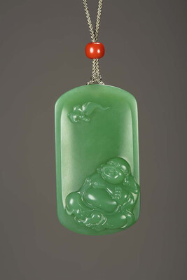 

WANYANSHAOHUA Russian jasper jewelry pendants 18359-15586