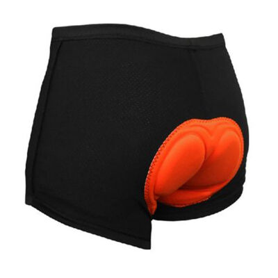 

Man Black Short Breathable Comfortable Underwear Sponge Gel 3D Padded Sport Short Pants Outdoor Shorts Size -XXXL