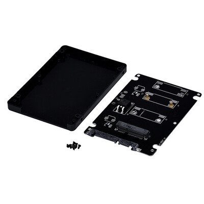 

Computer Mini Pcie mSATA Adapter SSD to 25 inch SATA3 Adapter Card&Case SATA Adapter