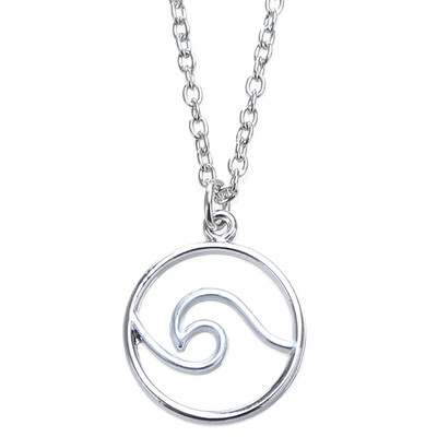

Summer Fashion Wave Necklace Nautical Jewelry Gift For Women Jewelry For Travel Love Christmas Gift Wave Pendant Necklace