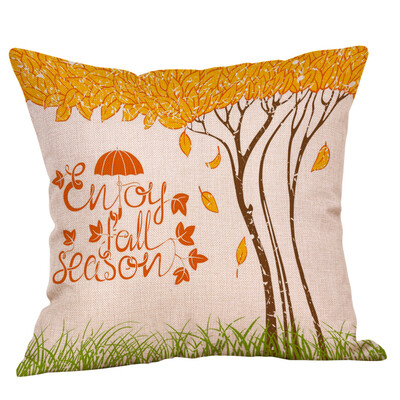 

JPGIF Halloween Home Car Bed Sofa Decorative Letter Pillow Case Cushion Cover