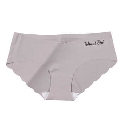 

Women Underwear New Ultra-thin Female Seamless Traceless Sexy lingerie Letter Underwear Panties Lady Girl Briefs