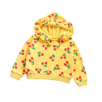 

Baby Girls Sweatshirts Autumn Spring Child Hoodies Cartoon Long Sleeves Sweatshirts kids T-shirt clothes