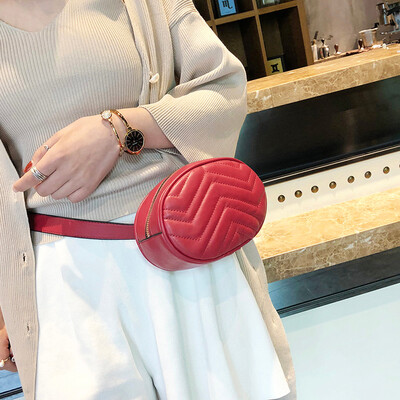

Gobestart Fashion Women Pure Color Leather Messenger Shoulder Bag Chest Bag