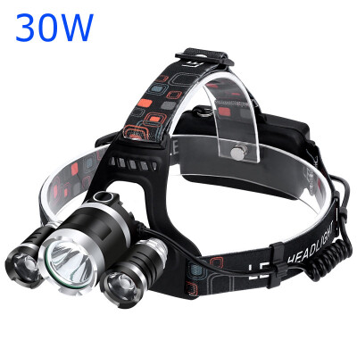 

2030W LED Induction High Brightness Headlight Long-range Headlamp Miners Lamp