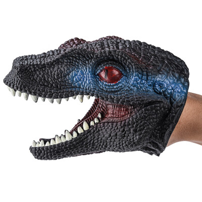 

〖Follure〗Dinosaur Hand Simulation Puppets Role Play Realistic Dino Head Gloves Soft Toy