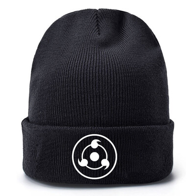 

Naruto Anime Plush Knit Hat Autumn Winter Cycling Outdoor Warm Hat Cartoon Printing Hat Anime Gift