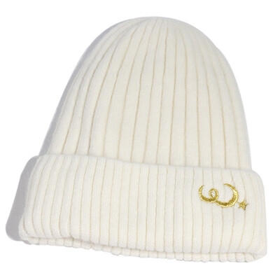 

Hat lady autumn&winter new knitting hat ins Korean version wool hat Japanese simple student warm cover head cap man