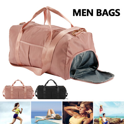 

35L Men Women Travel Sport Yoga Gym Duffle Handbag Waterproof Bag Messenger Tote LOT