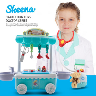 

YIWULAKids Doctor Kit with Electronic Talking Doll Medical Supplies Playset Pretend