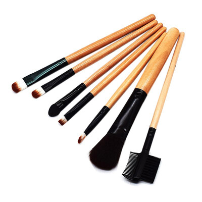 

7pcs Log Makeup Brushes Set For Lip Eye Make Up Brush Cosmetics Beauty Tools