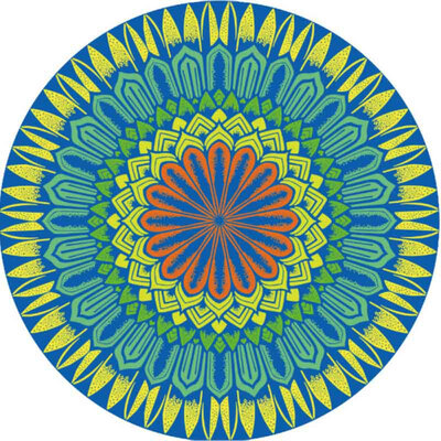 

Colorful National Style Tapestry Indian Mandala Beach Tapestry Round Wall Hanging Throw Blankets Tapestry Table Cloths