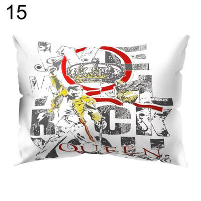 

Letter Potato Circle Cactus Pillow Case Cushion Cover Sofa Bed Car Office Decor