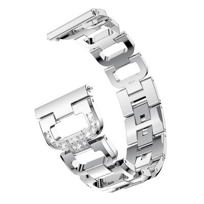 

〖Follure〗Replacement Metal Crystal Watch Strap Wrist Band For Huawei Watch GT