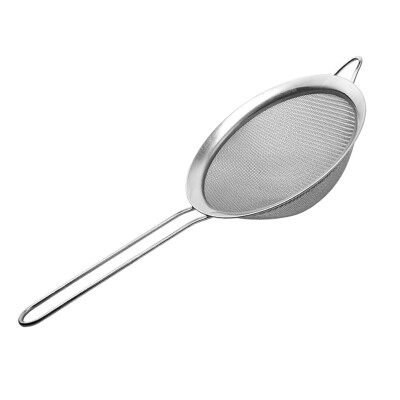 

1pc Stainless Steel Kitchen Flour Handheld Screen Mesh Strainer Flour Sieve Oil Strainer colander Filter spoon tool