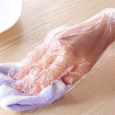 

Toponeto Plastic Disposable Gloves Restaurant Home Service Catering Hygiene 200pcs