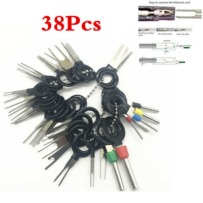 

38PCS Car Terminal Removal Tool Wire Plug Connector Extractor Puller Release Pin