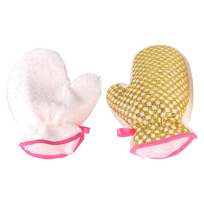 

Single Waterproof Warp Bamboo Fiber Washing Gloves Mittens Kitchen Clean Dishes Dishwashing Oil Decontamination