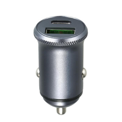 

Car Charger USB Type-C 12V USB Car Charger 5V 4A9V 3A Mini Compatiable With iPhone Android