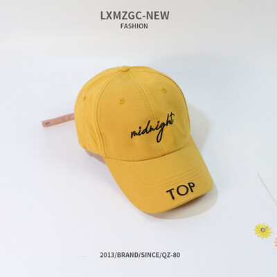 

Springsummer 2019 thin baseball cap ladies Korean version of Joker outdoor sun visor street mens tide letter hip hop cap