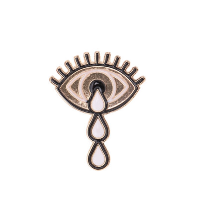 

Women Dolphin Eye Film Badge Hard Enamel Cartoon Lapel Pins Jewelry Brooches