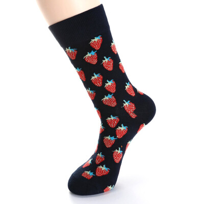 

Funny Women Men Hip Hop Socks Fashion Cotton Happy Socks Food Fruit Trendy Socks Crew Socks