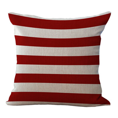 

American Flag Pillow Cover Square Cushion Cover Standard Pillowcase USA Flag Cotton Pillow Case for Home Decorative Sofa Bedroom