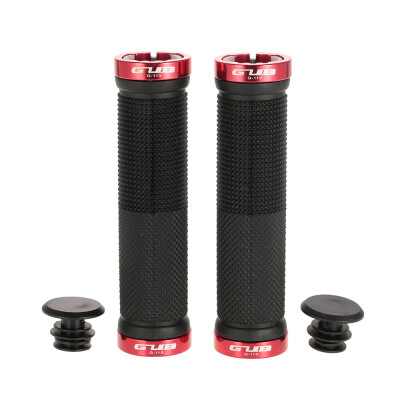 

GUB 1 Pair of Bike Bicycle MTB Bike Handlebar Locking End Grips Anti-slip Cycling Handlebar Hand Grips with End Plugs Caps for Fol