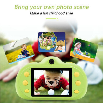 

12MP 1080P HD Kids Children Camera Mini Digital Camera 24 Inch LCD Screen Dual Lenses with Photo Video MP3 Game Modes