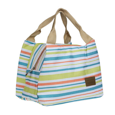 

〖Follure〗Thermal Insulated Lunch Box Tote Cooler Zipper Bag Bento Lunch Pouch