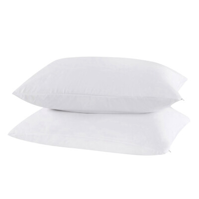 

2 pcslot Terry Waterproof Pillow Protector Dust Mite Bacteria Allergy Control Bed Bug Proof Pillowcase Home Hotel New