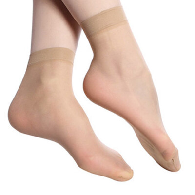 

Sexy Ultra-thin Elastic Silky Short Silk Stockings Women Ankle Socks