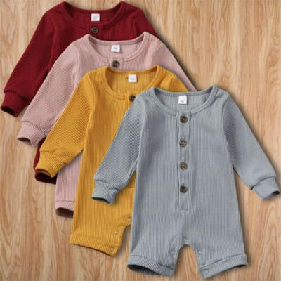 

Newborn Boy Baby Girl Bodysuit Romper Bodysuit Jumpsuit Outfit Knitted Clothes