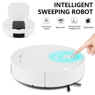 

3in1 Automatic Smart Sweeping Robot Vacuum Cleaner Super Quiet 2000pa Strong Suction Rechargeable Robotic Vacuum