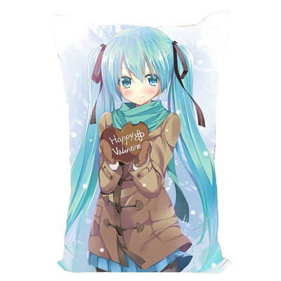 

Hatsune Miku Series Anime Cartoon Image Double-sided Printing Rectangle Pillow Cushion Anime Fans Gift-30 60 cm12 24"
