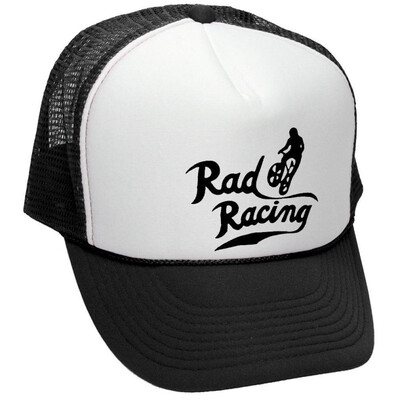 

RAD Racing Bicycle Retro Vintage Style Movie - Unisex Adult Trucker Cap Hat