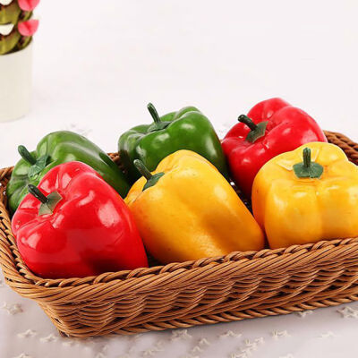 

Artificial peppers Art vegetables Decorative vegetables Deco shop Foam