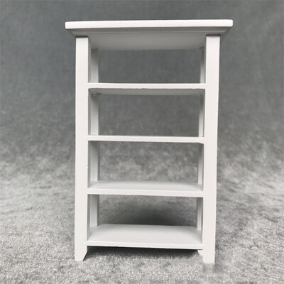 

YIWULAMiniature Life Play Scene Model Doll House Accessories Mini Four-layer Shelf