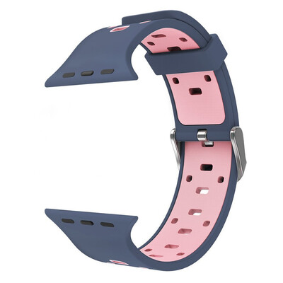

〖Follure〗Soft Silicone Replacement Sport Band For Apple Watch Series 21 42mm NY