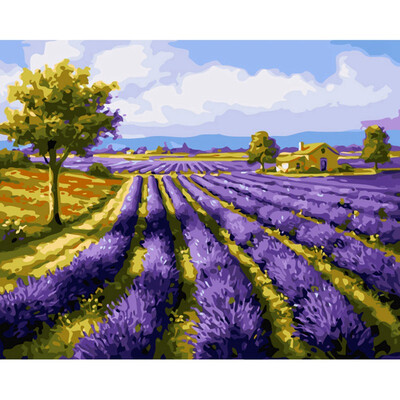 

2018 Poster DIY Oil Painting by Numbers Modern Art Flowers Picture Home Decor Digital Painting of Art Student Learning Beginner