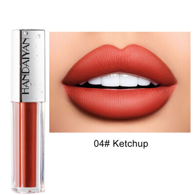 

1PC Moisturizer Easy wear Matte Velvet Lip Gloss 3D Plumper Lip Tint Liquid Lipstick Makeup Waterproof Sexy Mate