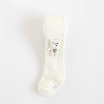 

Autumn Winter Toddler Baby Girls Soft Pants Leggings Children Cute Stretchy Cartoon Trousers Bottoms Knee High Socks
