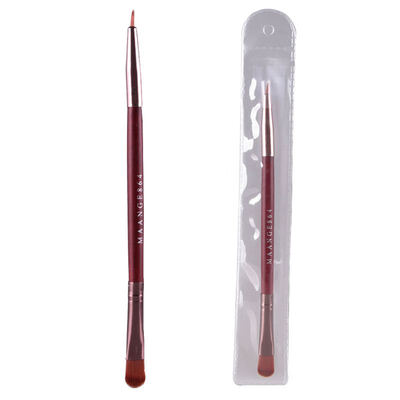 

1pcs Professional Bevel Angle Eyebrow Brush for Eyeliner Eyebrow Eyeshadow Cosmetic Makeup Eye Shadow Tool angled liner brush