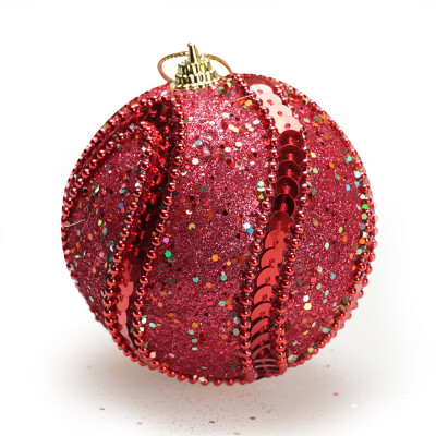 

Delicate Christmas Ball Foam Gold Powder Christmas Ball Christmas Tree Decoration Supplies Colored Balls