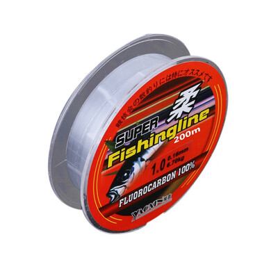 

200 meters Nylon Super Strong Fishing Line Japanese 100 Nylon Transparent Not Fluorocarbon multifunctional Fishing Tackle Not