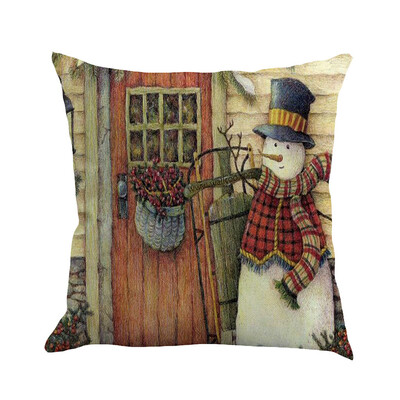 

Tailored Christmas Pillow Cover Pillowcases Decorative Sofa Cushion Cover 45x45cm