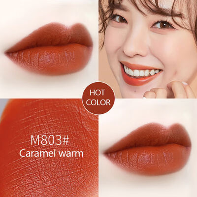 

Long Lasting Lipstick Maquiagem Non-Fading Matte Small Gold Diamond Pearl Fashion Smooth Lipstick Lip Makeup
